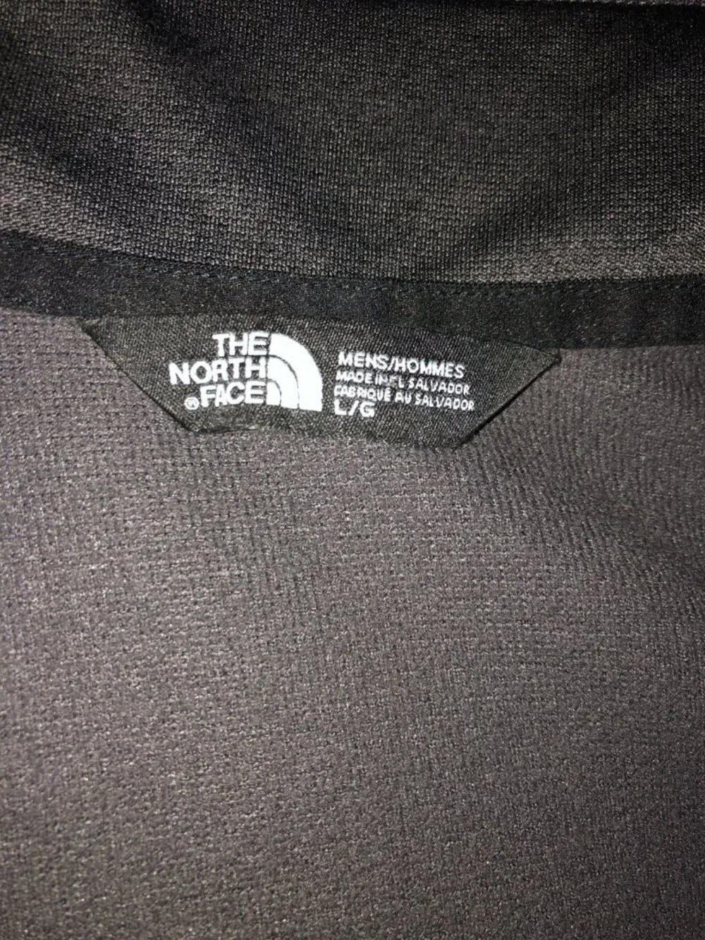 The North Face Canyonlands Jacket Men's Charcoal Gray Full Fleece Size Large